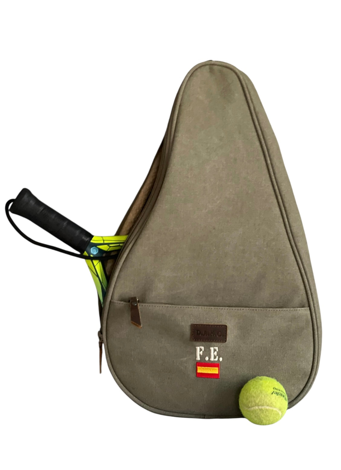 FUNDA RAQUETA DE PÁDEL - VERDE