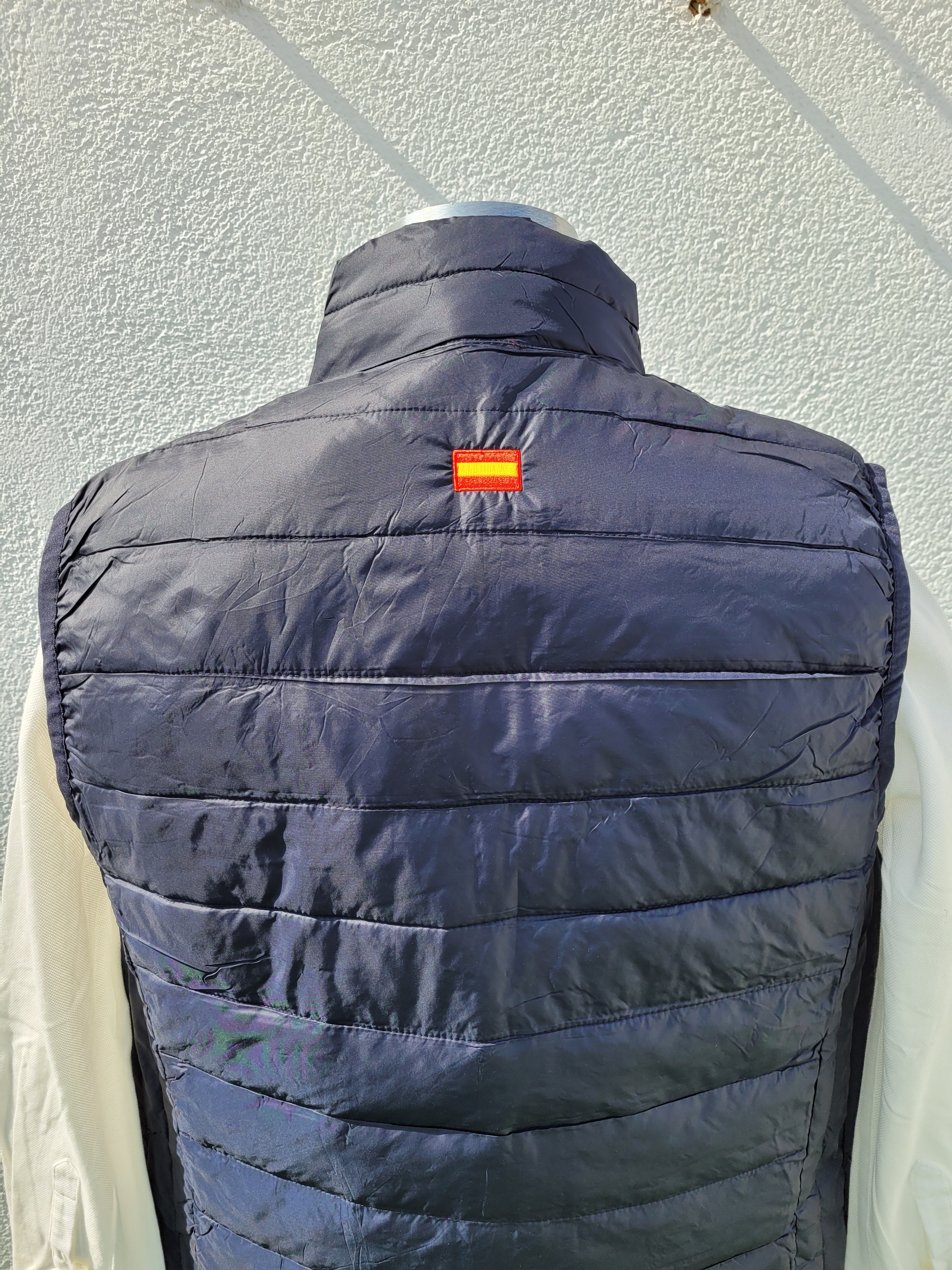 CHALECO ACOLCHADO - AZUL MARINO